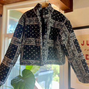 Gianina Puffer Bomber Jacket